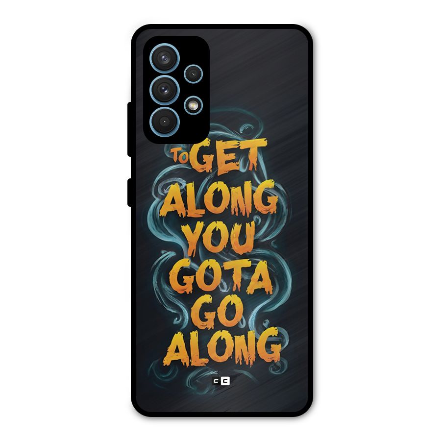 Gota Go Along Metal Back Case for Galaxy A32