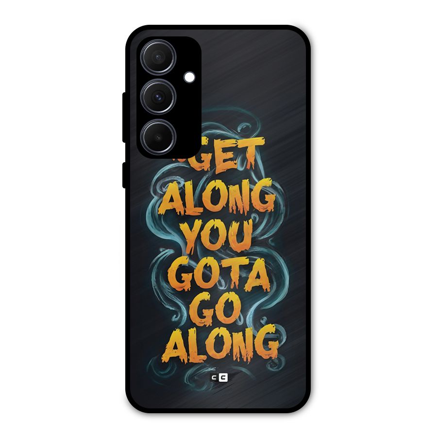 Gota Go Along Metal Back Case for Galaxy A35