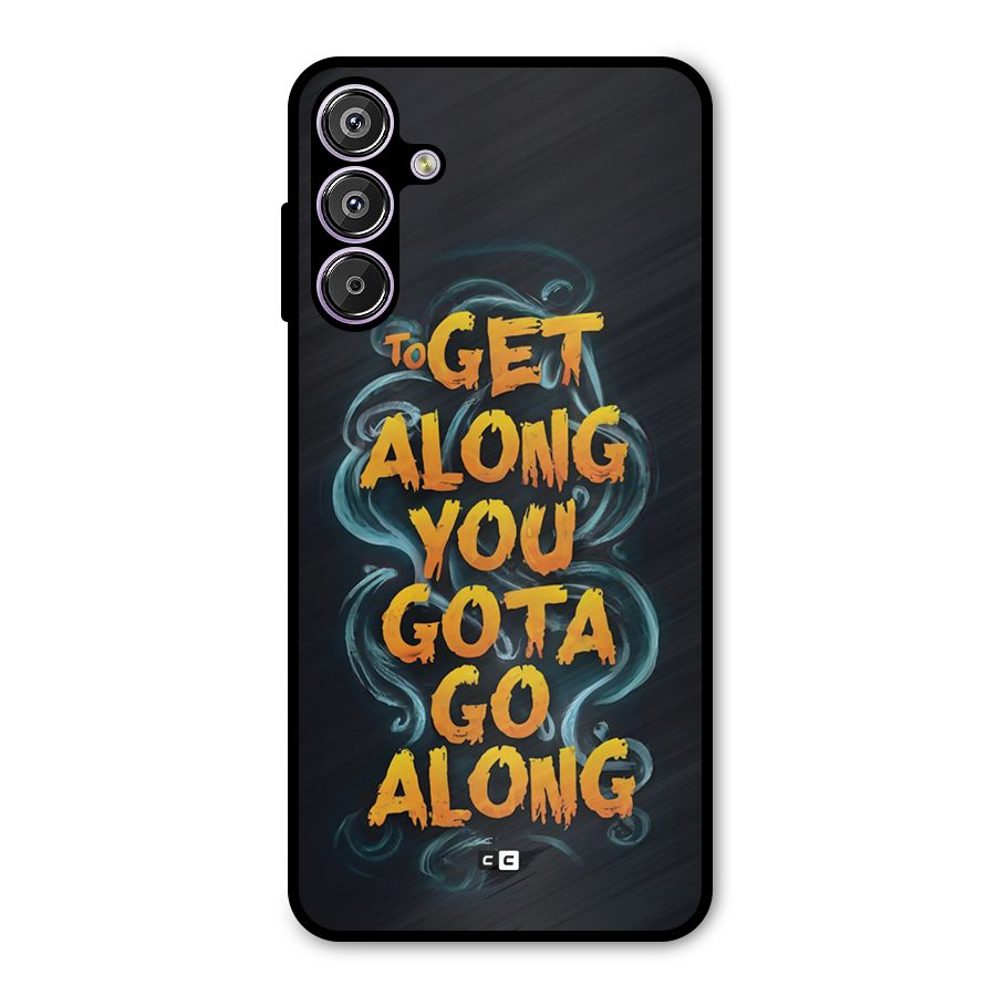 Gota Go Along Metal Back Case for Galaxy M15