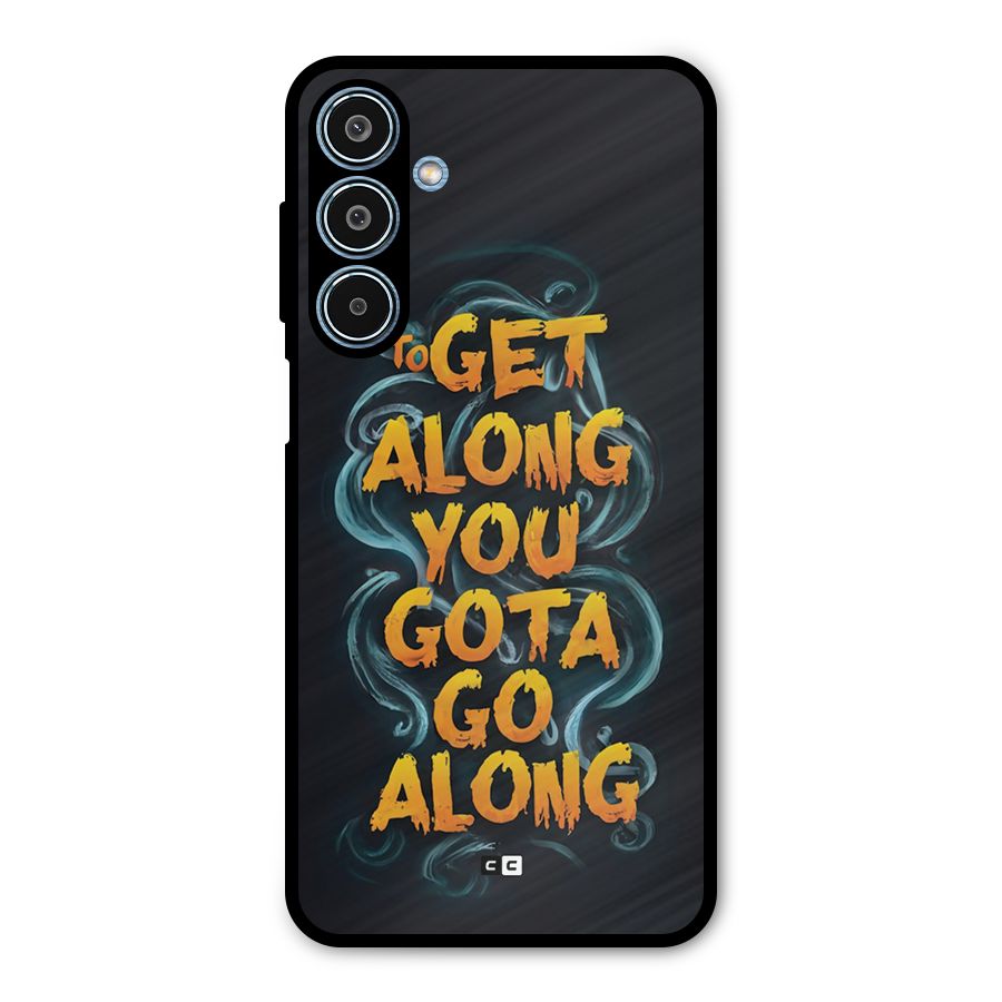 Gota Go Along Metal Back Case for Galaxy M35