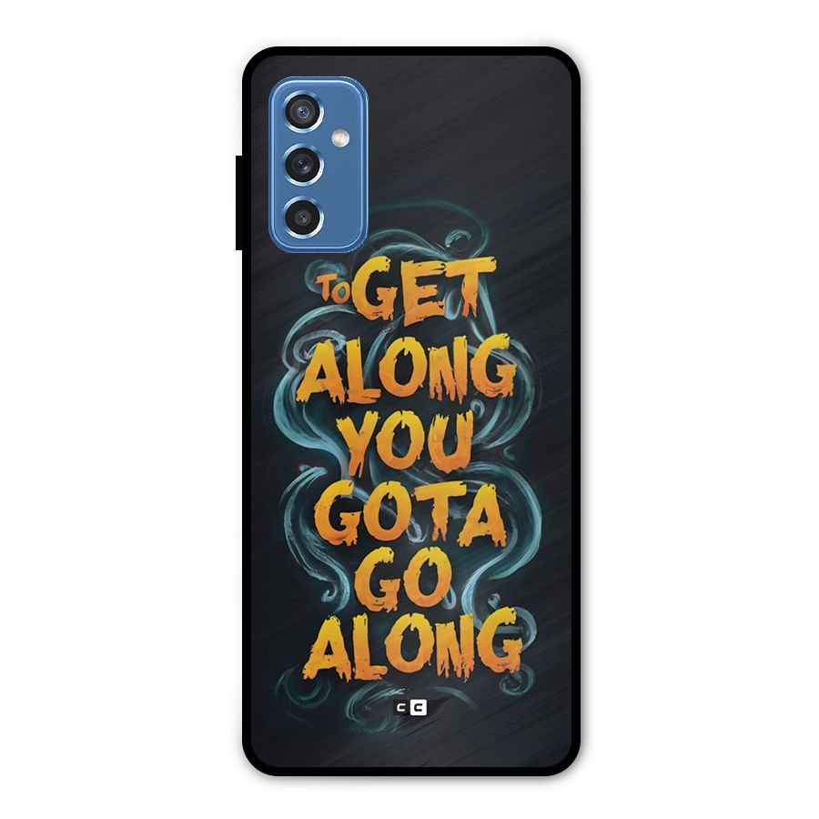 Gota Go Along Metal Back Case for Galaxy M52 5G