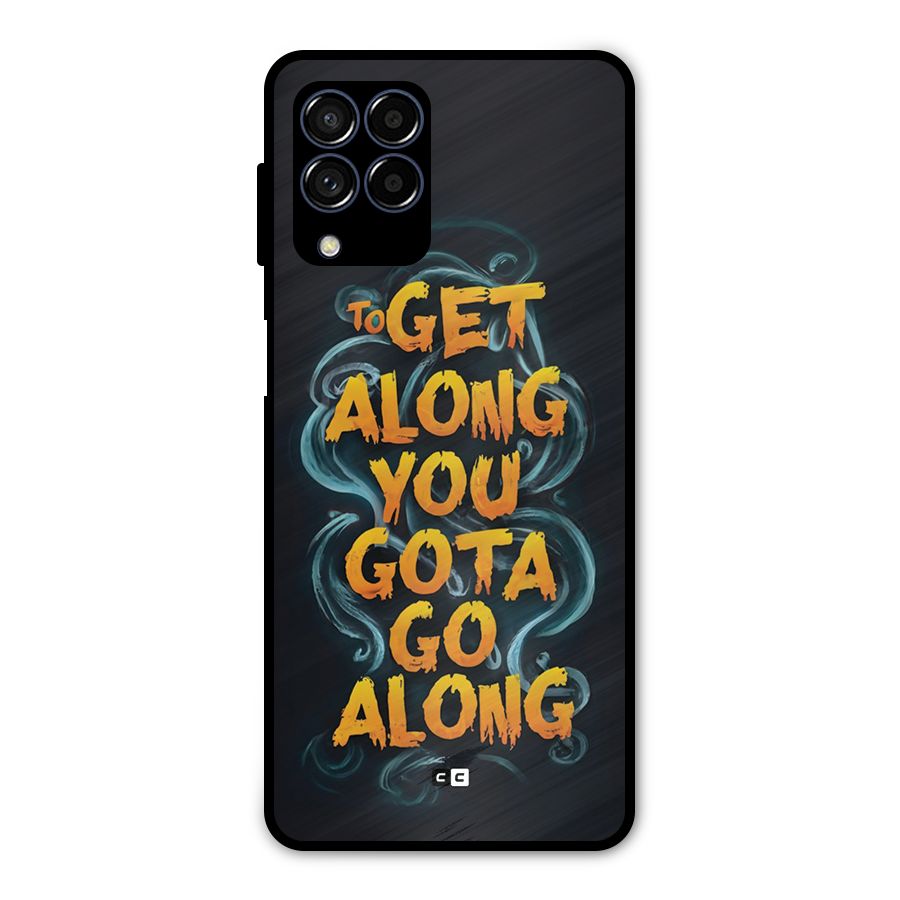Gota Go Along Metal Back Case for Galaxy M53 5G