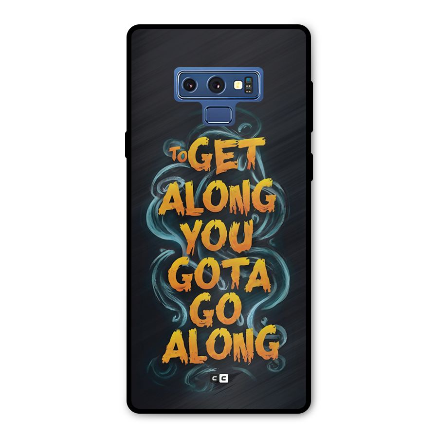 Gota Go Along Metal Back Case for Galaxy Note 9