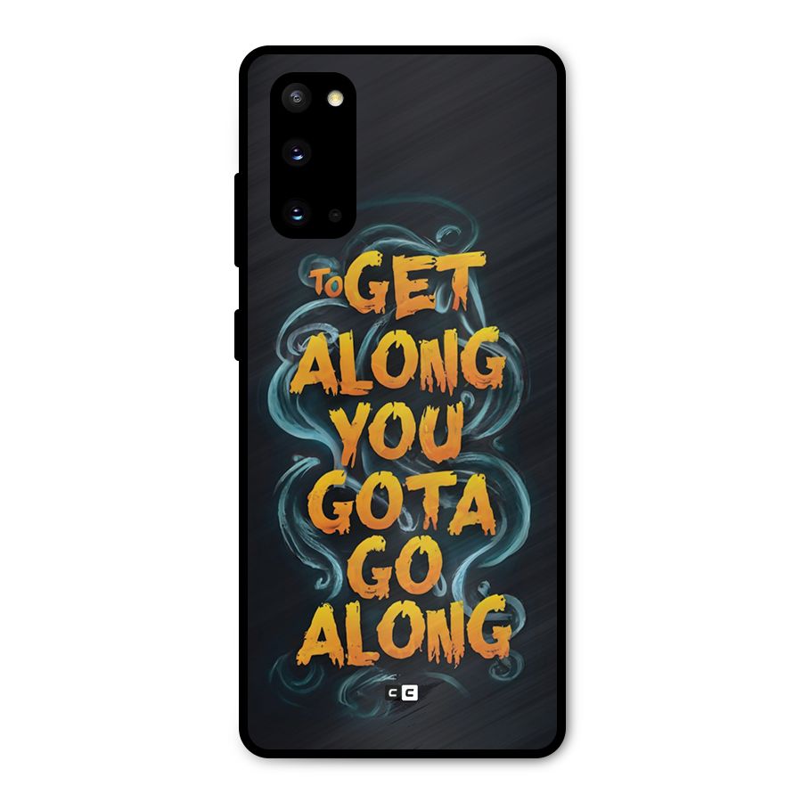 Gota Go Along Metal Back Case for Galaxy S20