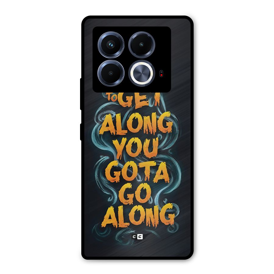 Gota Go Along Metal Back Case for Infinix Note 40 5G