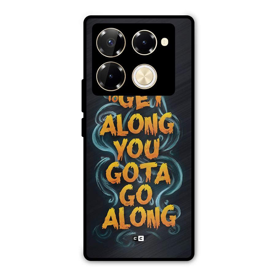 Gota Go Along Metal Back Case for Infinix Note 40 Pro Plus