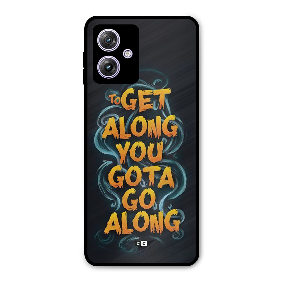 Gota Go Along Metal Back Case for Moto G64