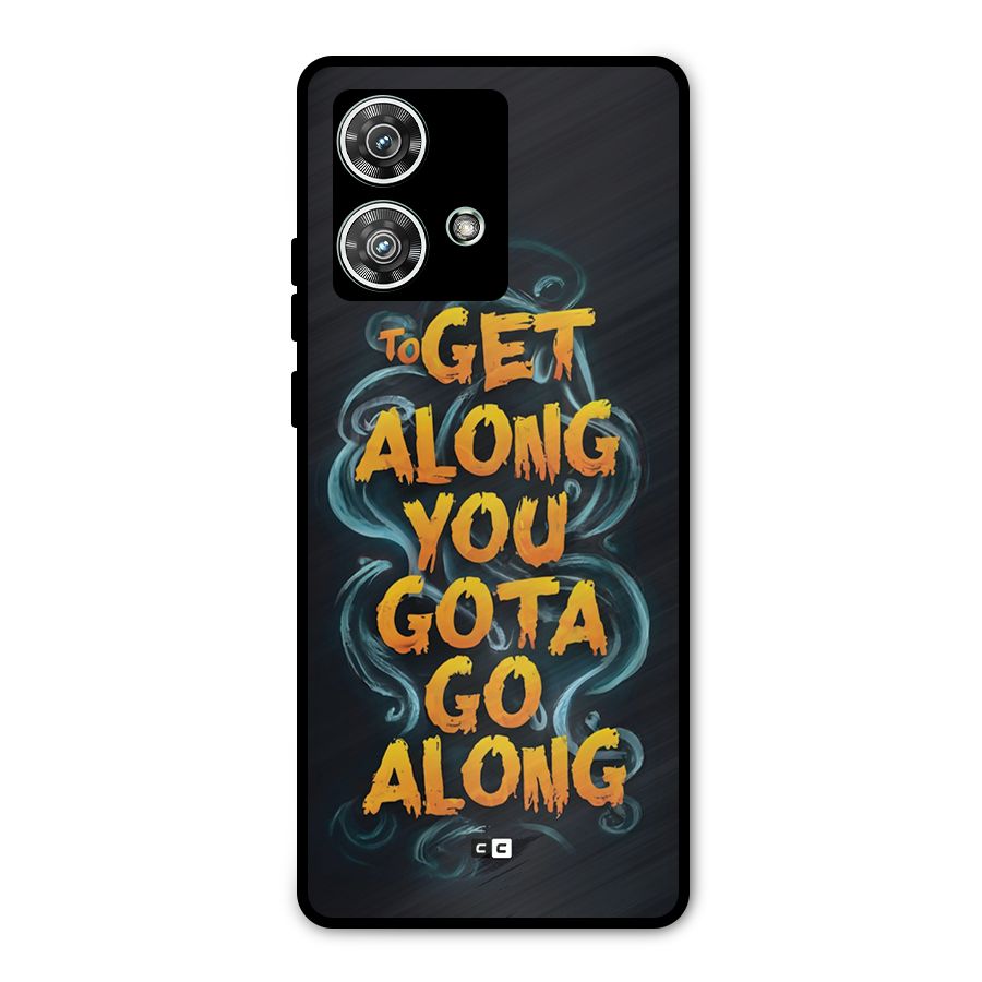 Gota Go Along Metal Back Case for Motorola Edge 40 Neo