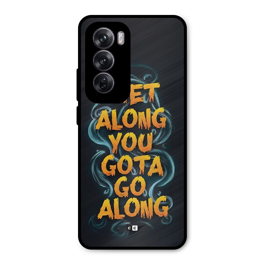Gota Go Along Metal Back Case for Oppo Reno12 Pro