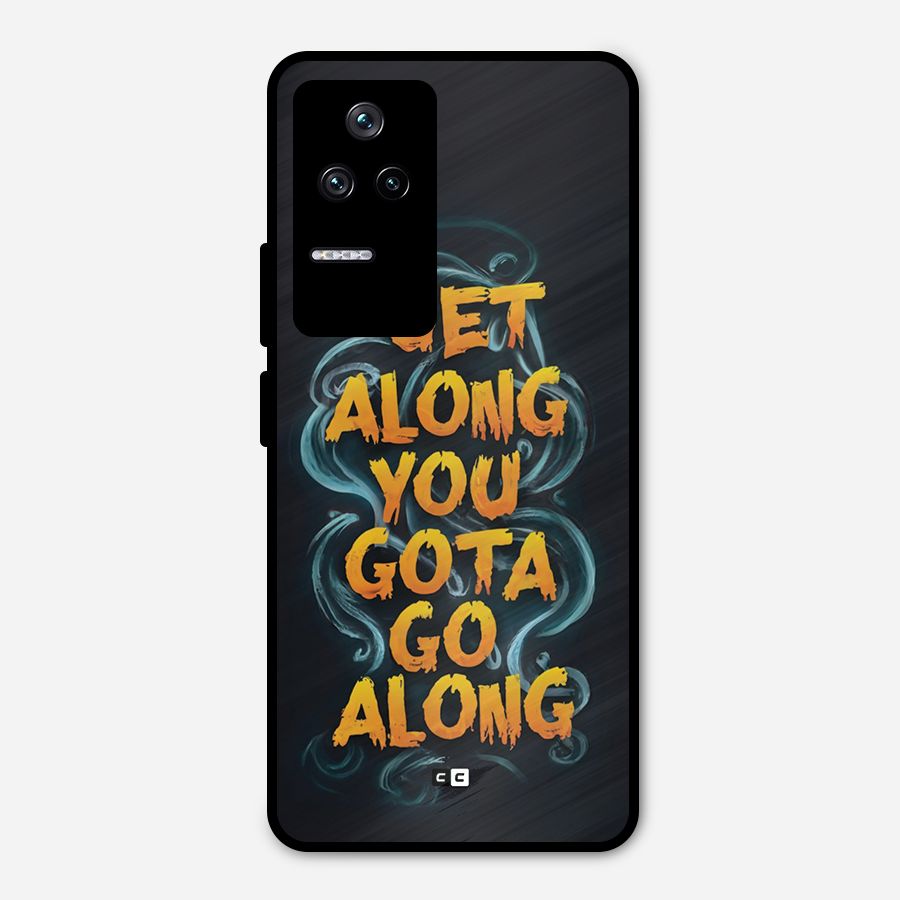 Gota Go Along Metal Back Case for Poco F4 5G