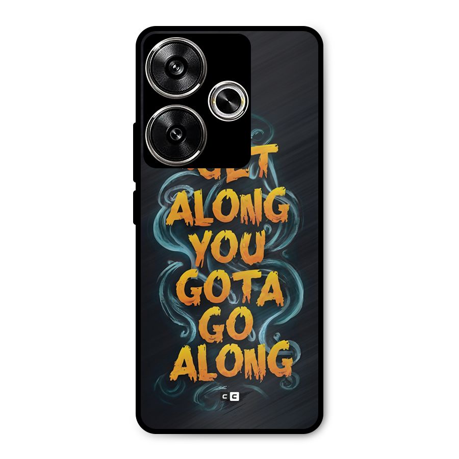 Gota Go Along Metal Back Case for Poco F6