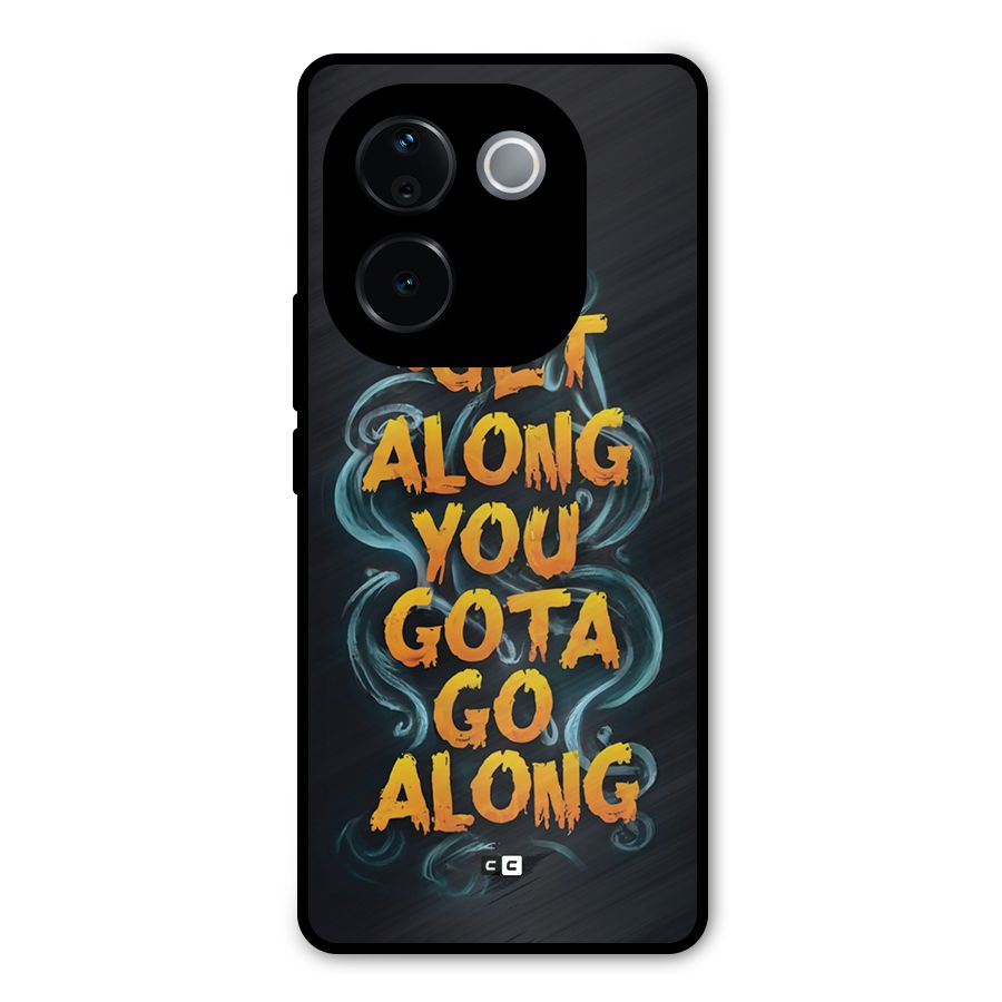 Gota Go Along Metal Back Case for Vivo T3 Pro