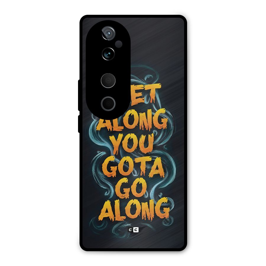 Gota Go Along Metal Back Case for Vivo T3 Ultra