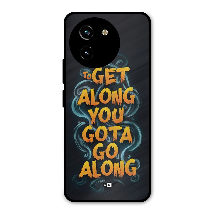 Gota Go Along Metal Back Case for Vivo T3x