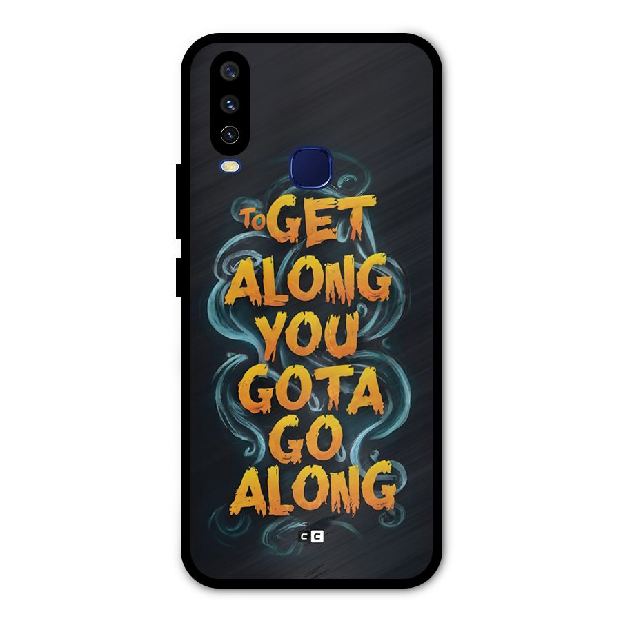 Gota Go Along Metal Back Case for Vivo V17