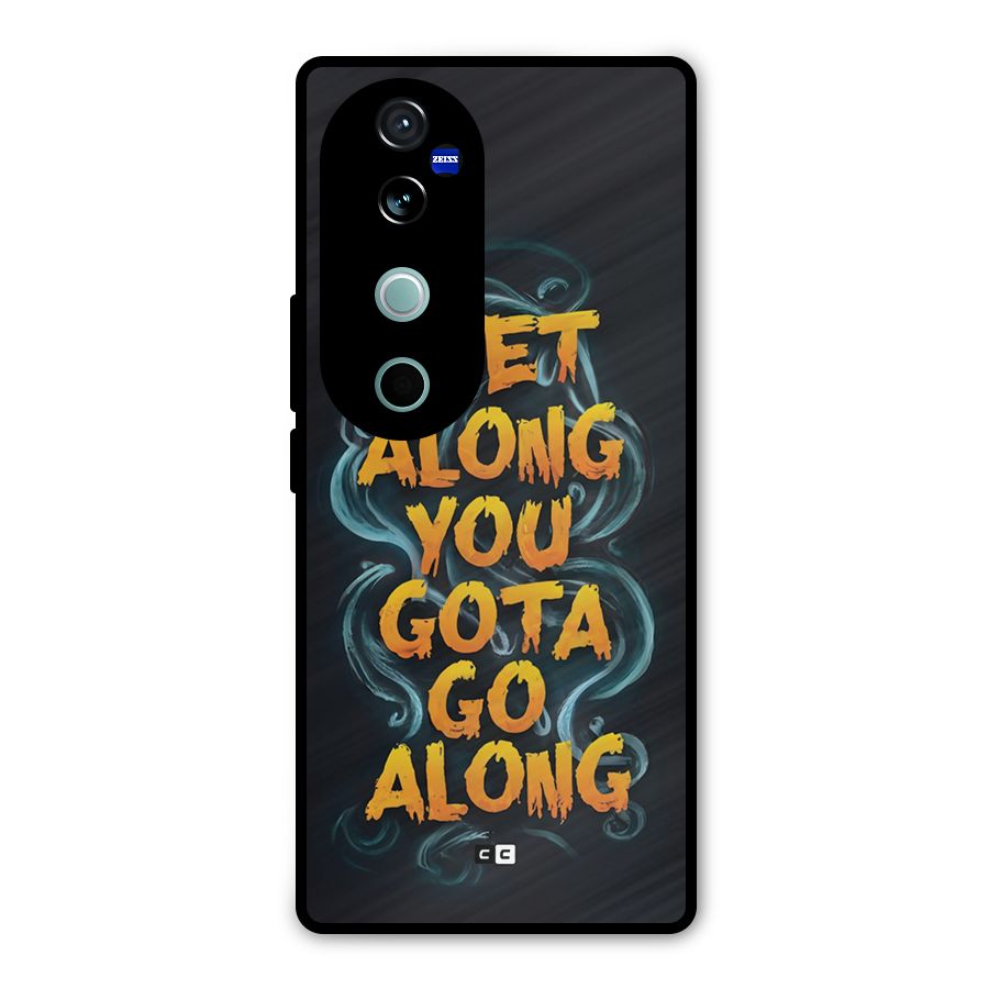Gota Go Along Metal Back Case for Vivo V40 Pro