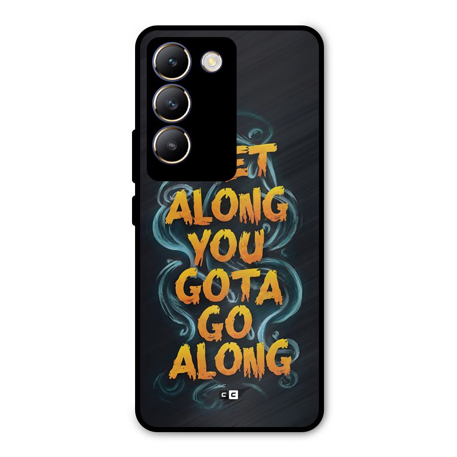 Gota Go Along Metal Back Case for Vivo Y200e