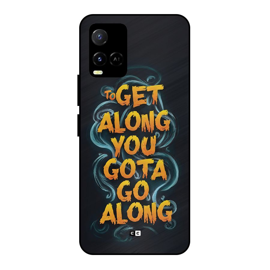 Gota Go Along Metal Back Case for Vivo Y21T