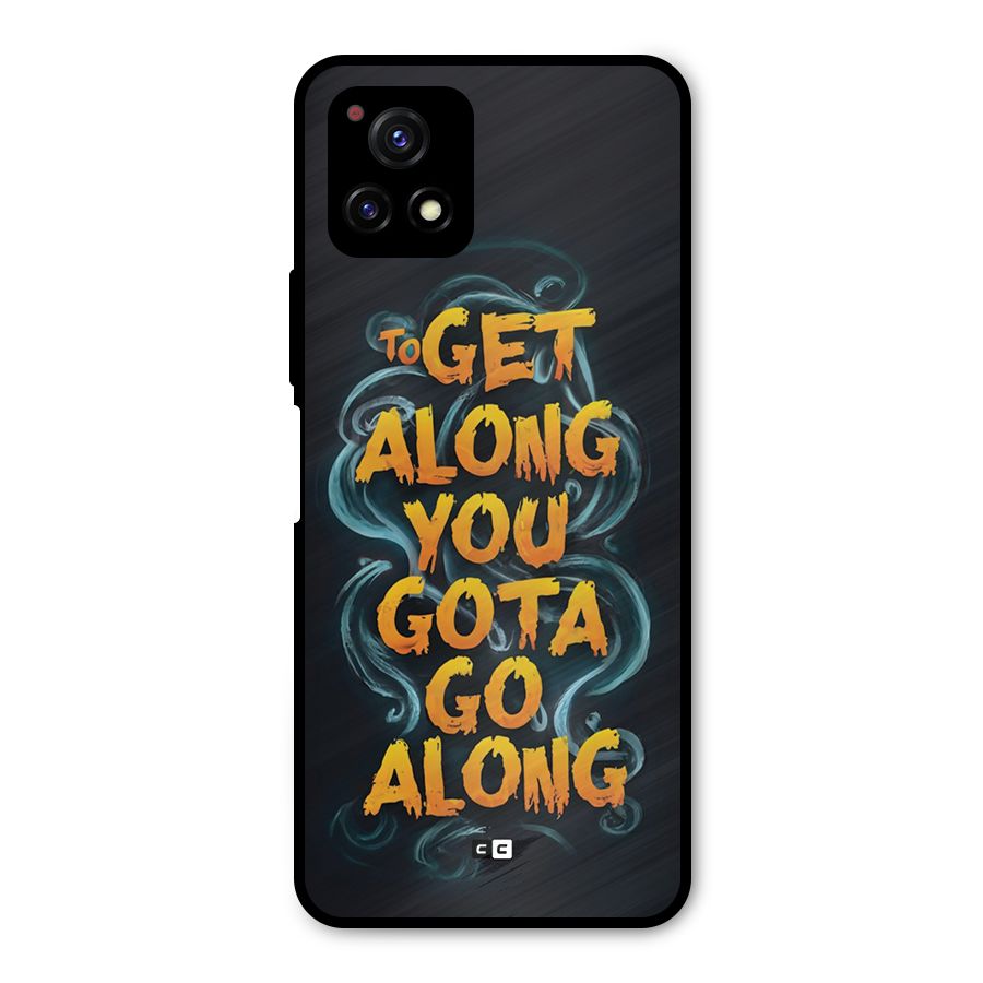 Gota Go Along Metal Back Case for Vivo Y72 5G