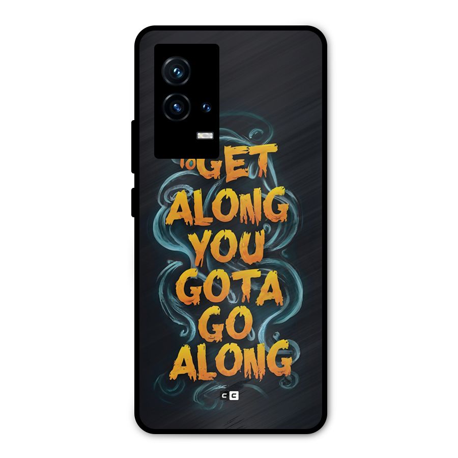 Gota Go Along Metal Back Case for iQOO 9 5G
