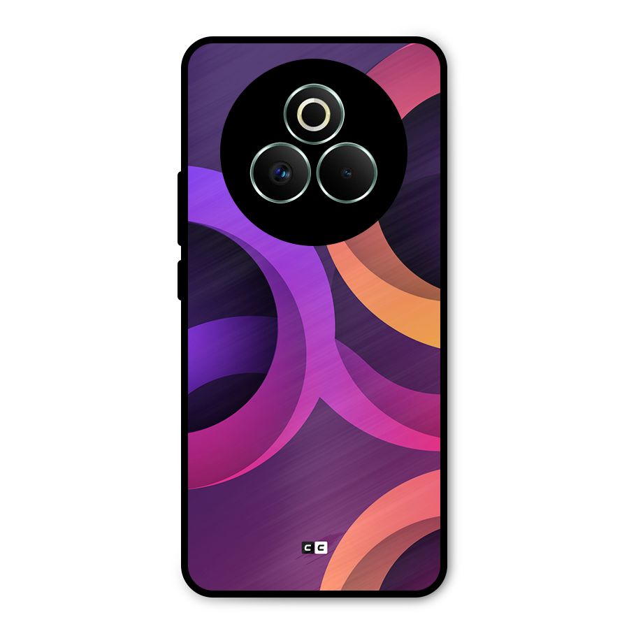 Gradient Rings Metal Back Case for Realme P3 Pro