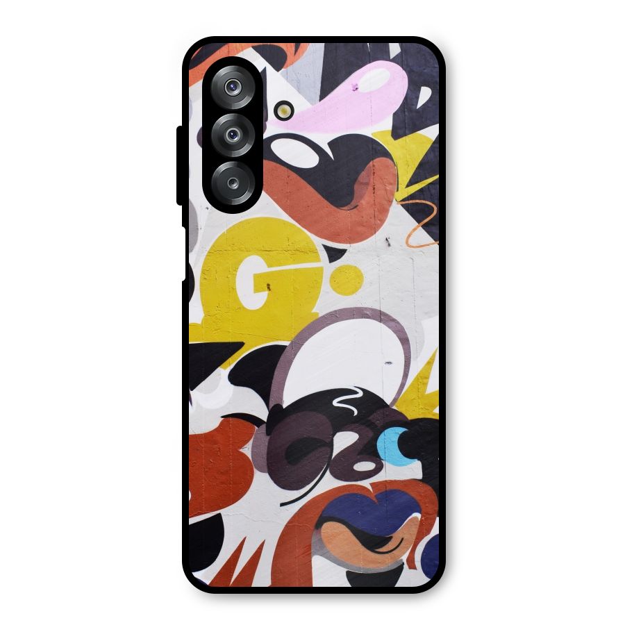 Graffiti Wall Metal Back Case for Galaxy A26