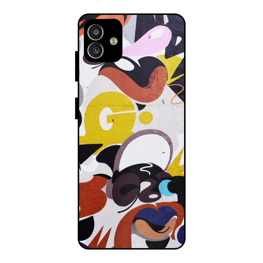 Graffiti Wall Metal Back Case for Galaxy M13 5G