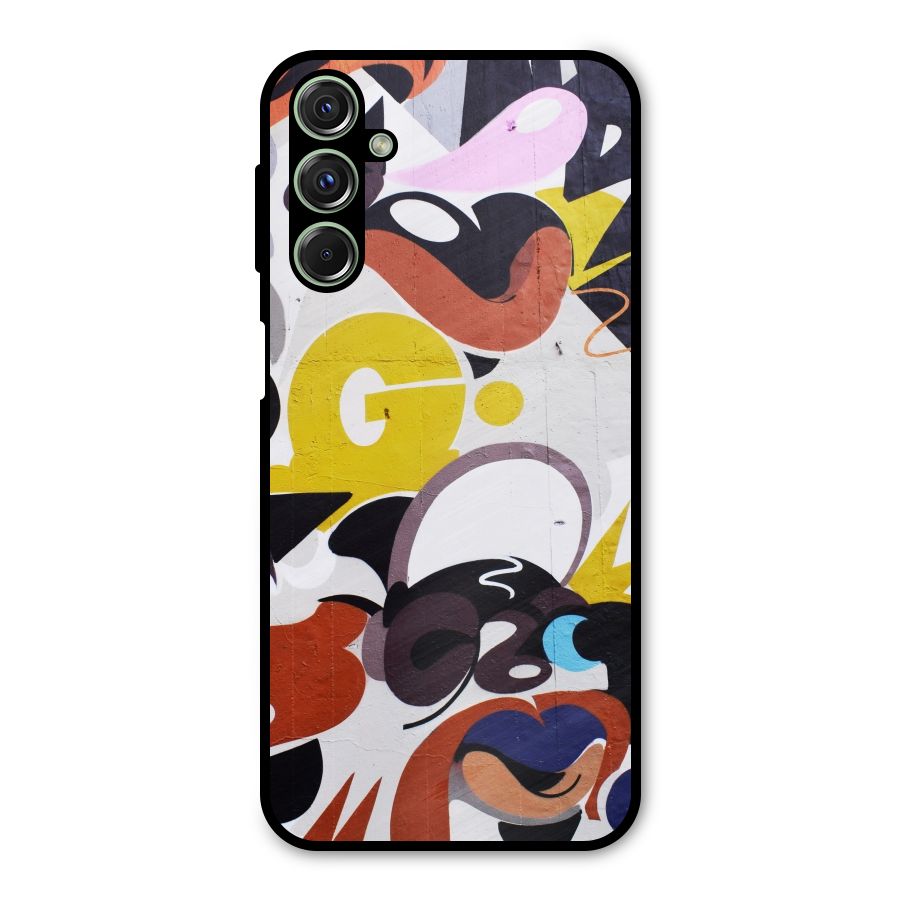 Graffiti Wall Metal Back Case for Galaxy M34