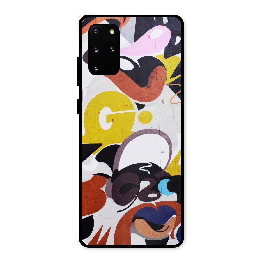 Graffiti Wall Metal Back Case for Galaxy S20 Plus