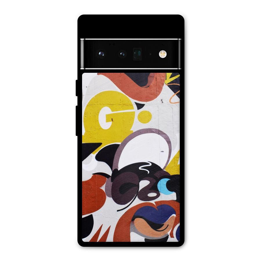 Graffiti Wall Metal Back Case for Google Pixel 6 Pro