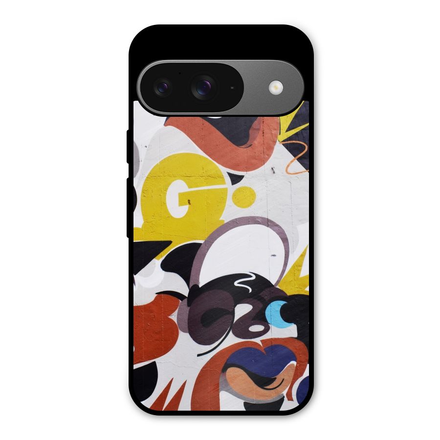 Graffiti Wall Metal Back Case for Google Pixel 9