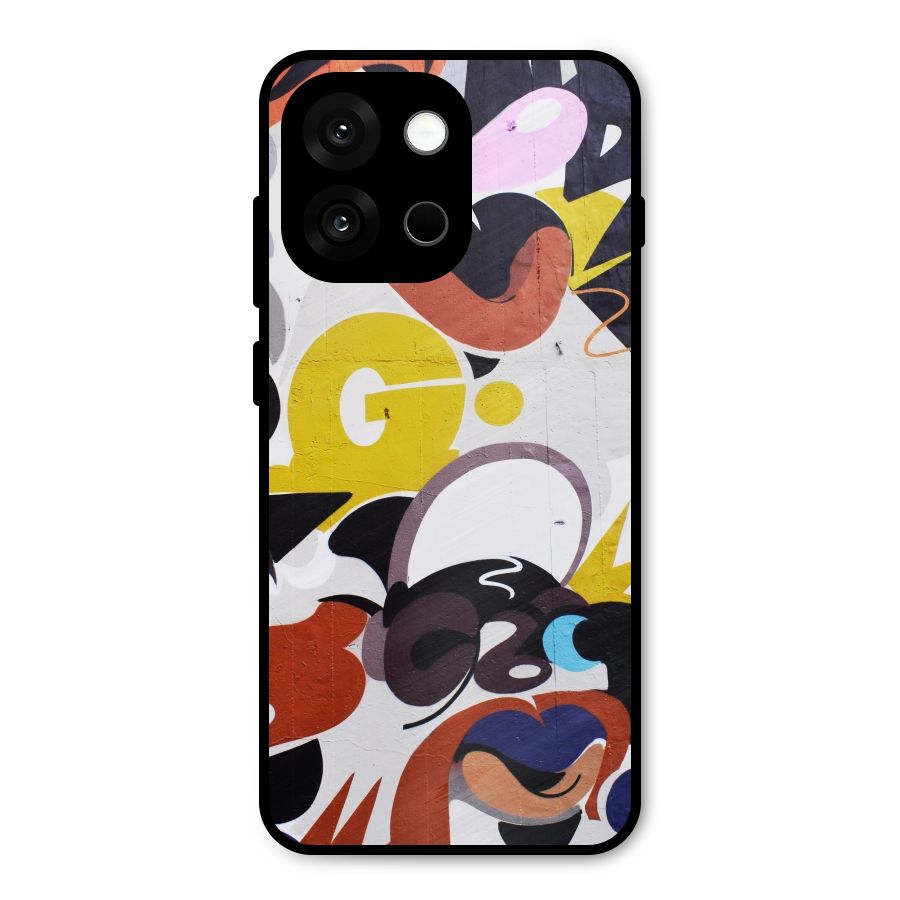 Graffiti Wall Metal Back Case for OnePlus 13s