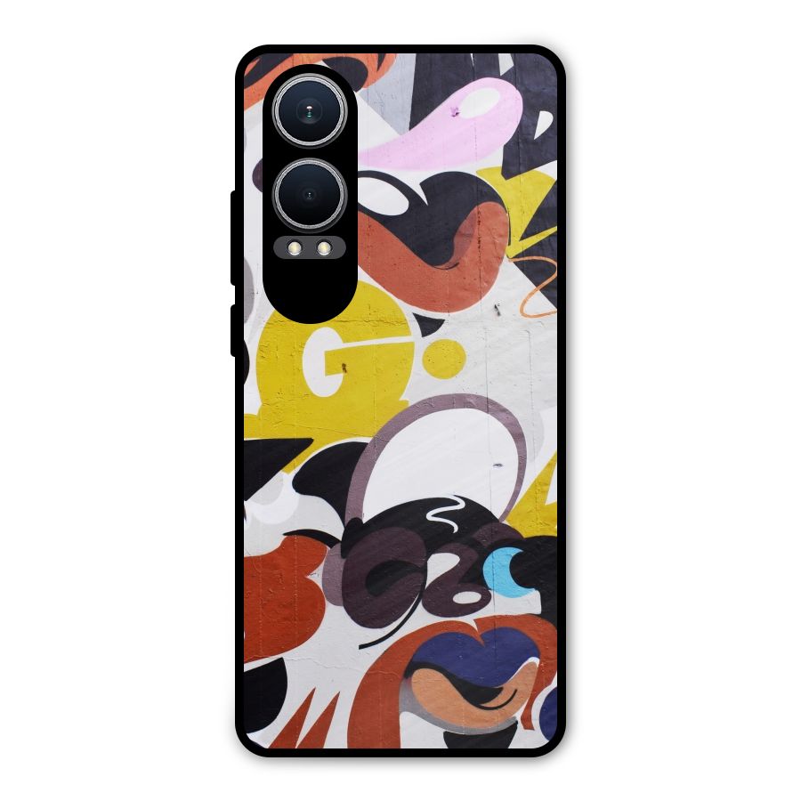 Graffiti Wall Metal Back Case for OnePlus Nord CE4 Lite
