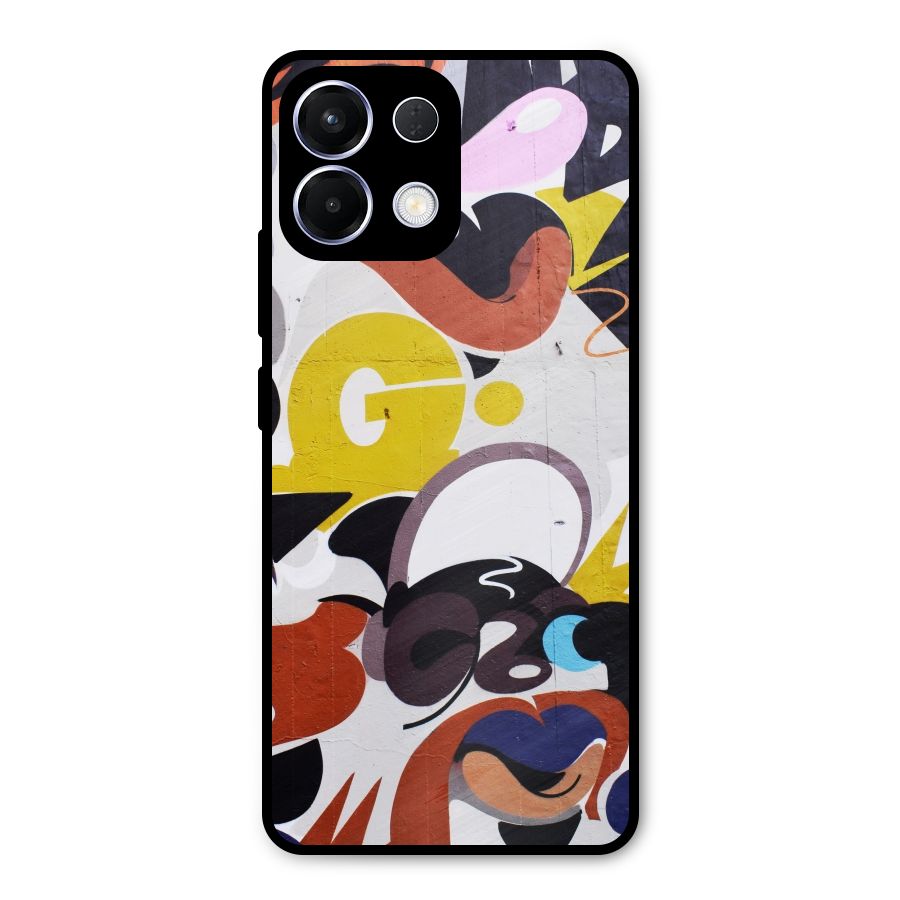 Graffiti Wall Metal Back Case for Oppo K13
