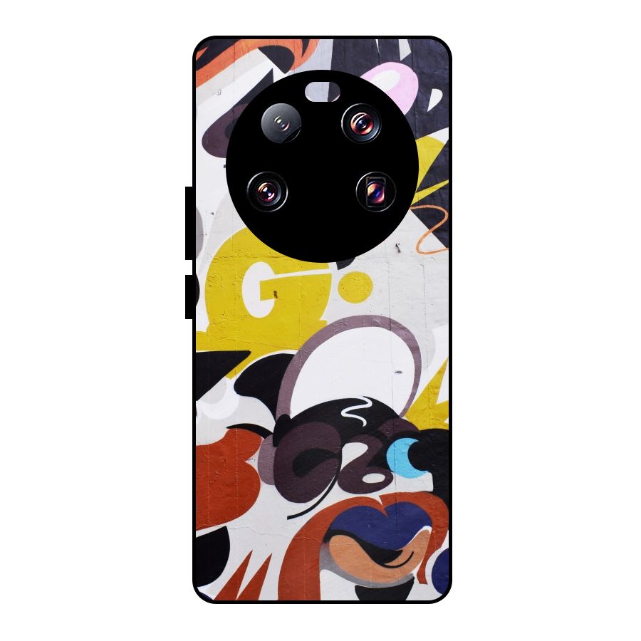 Graffiti Wall Metal Back Case for Xiaomi 13 Ultra