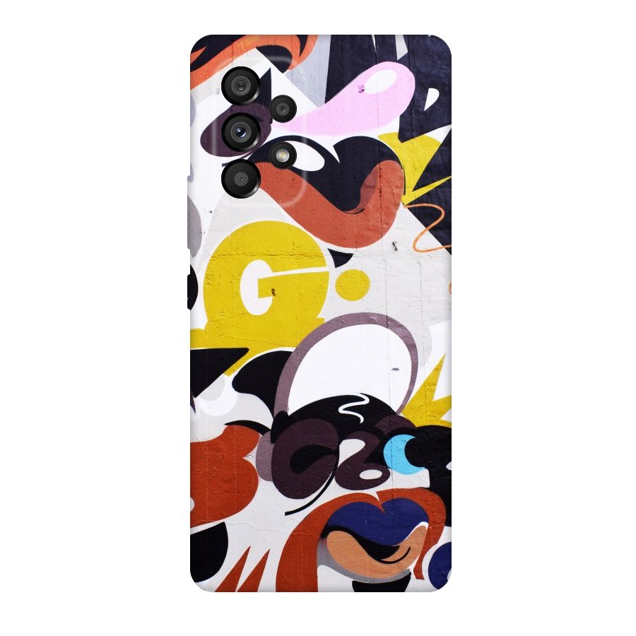 Graffiti Wall Original Polycarbonate Back Case for Galaxy A53 5G