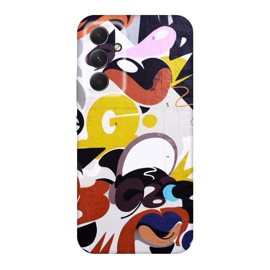Graffiti Wall Original Polycarbonate Back Case for Galaxy A54