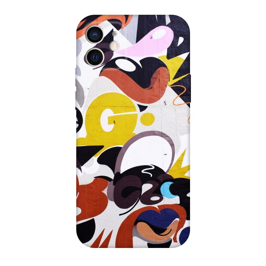 Graffiti Wall Original Polycarbonate Back Case for iPhone 12