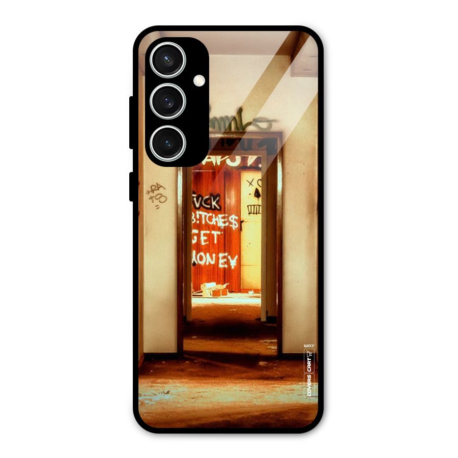 Grafitty Door Glass Back Case for Galaxy S23 FE