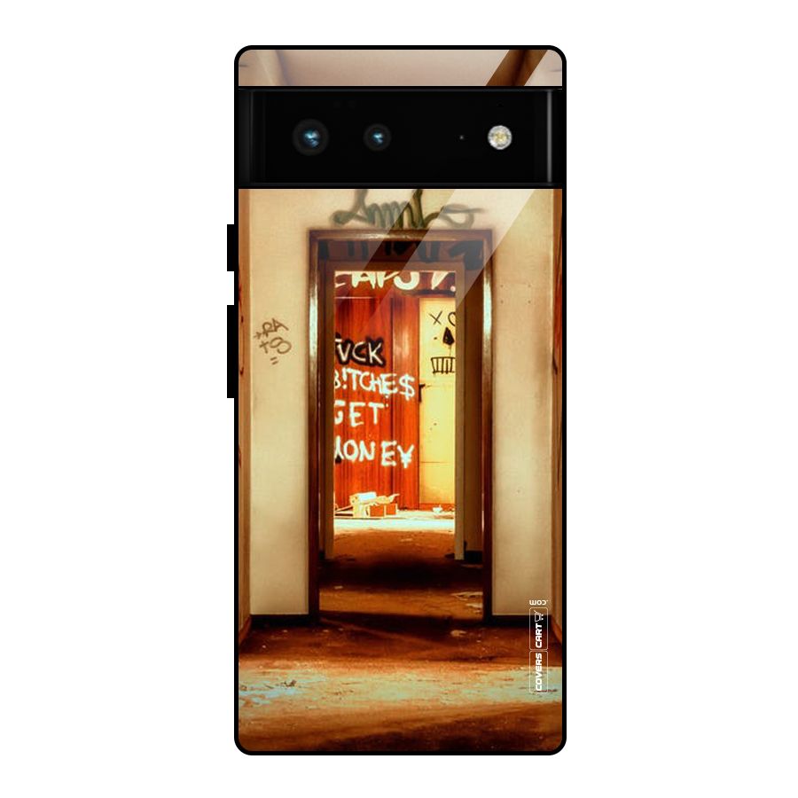 Grafitty Door Glass Back Case for Google Pixel 6