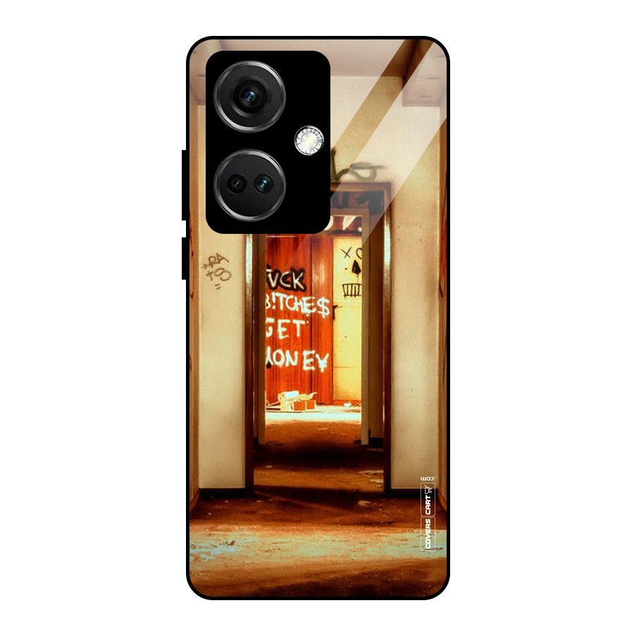 Grafitty Door Glass Back Case for OnePlus Nord CE 3 5G