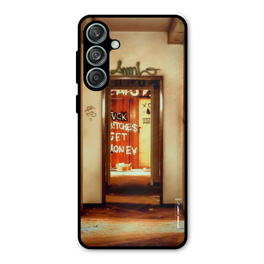 Grafitty Door Metal Back Case for Galaxy M55 5G