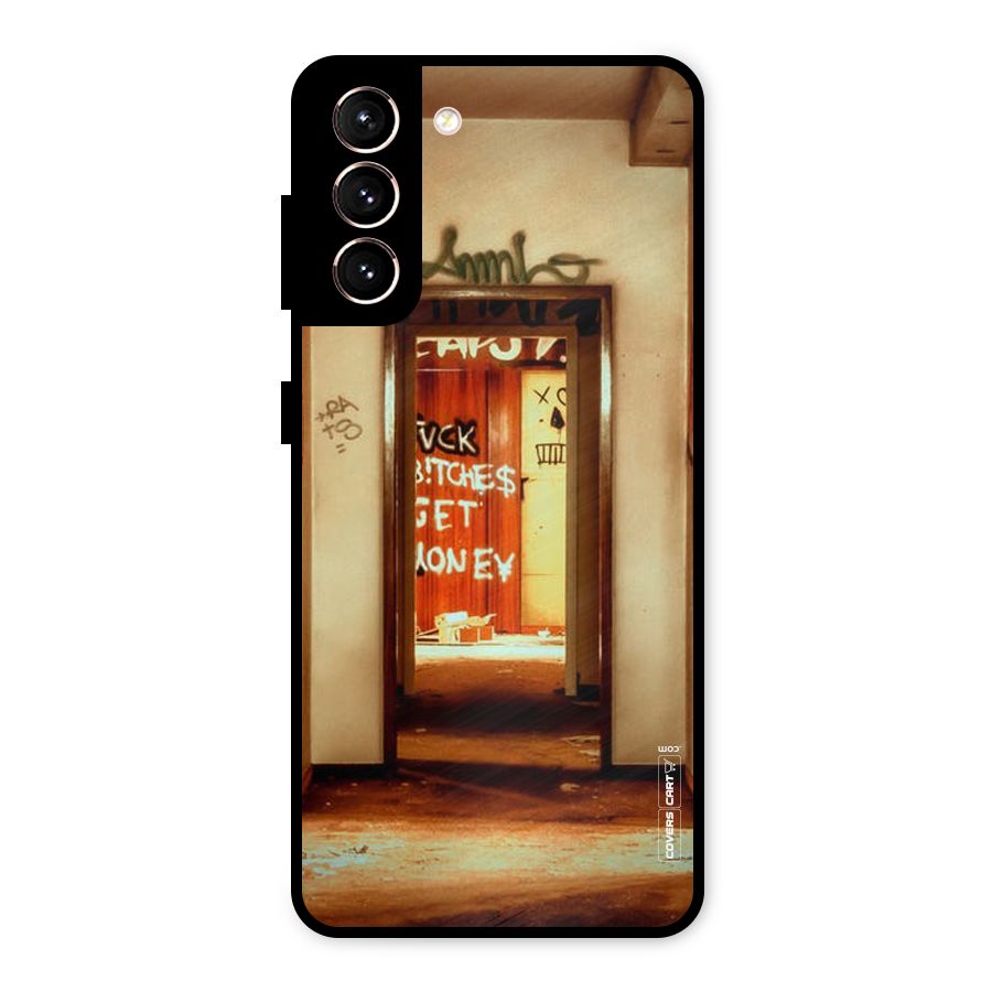 Grafitty Door Metal Back Case for Galaxy S21 5G