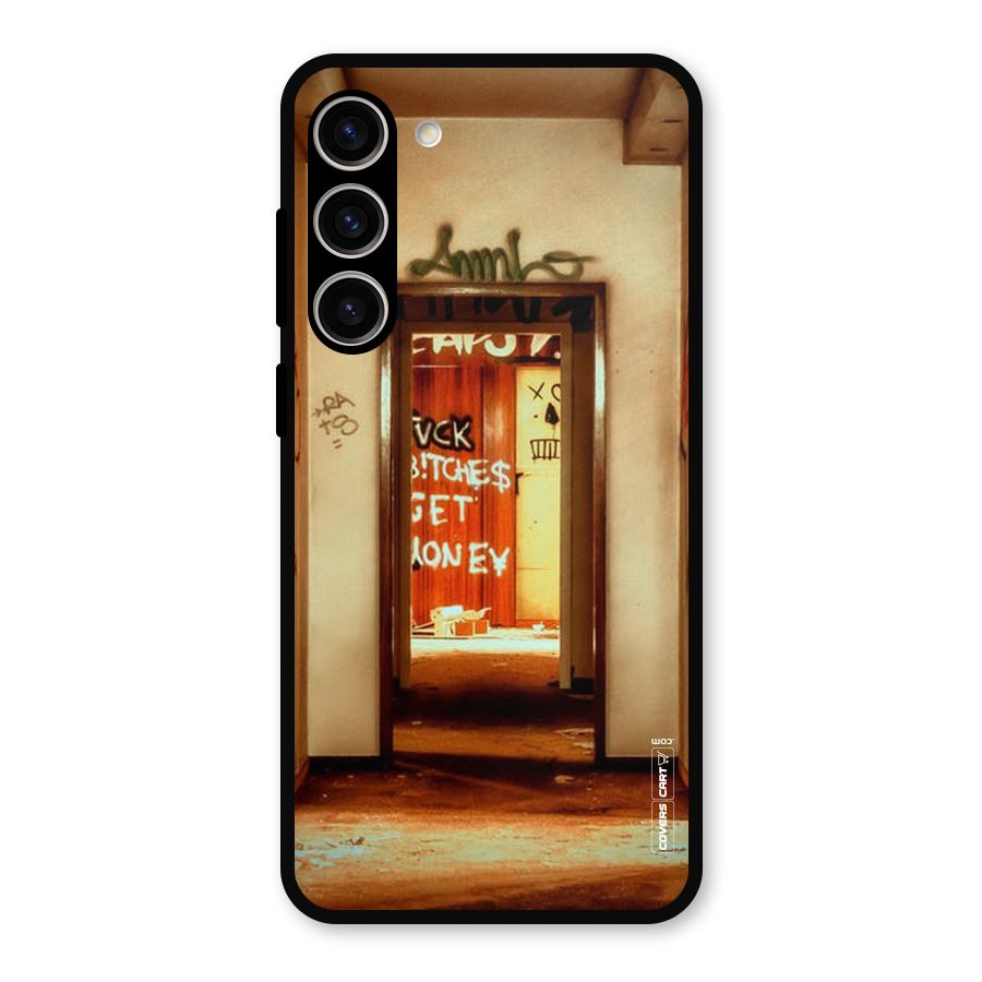 Grafitty Door Metal Back Case for Galaxy S23 Plus