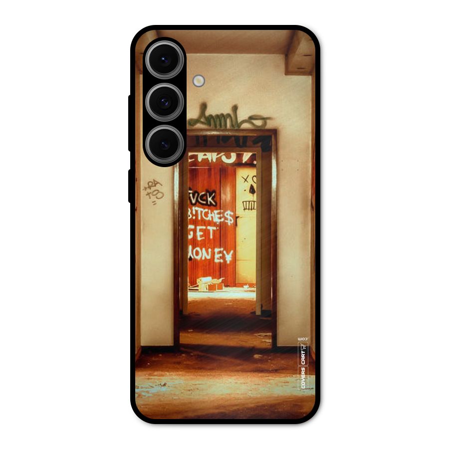 Grafitty Door Metal Back Case for Galaxy S24 FE