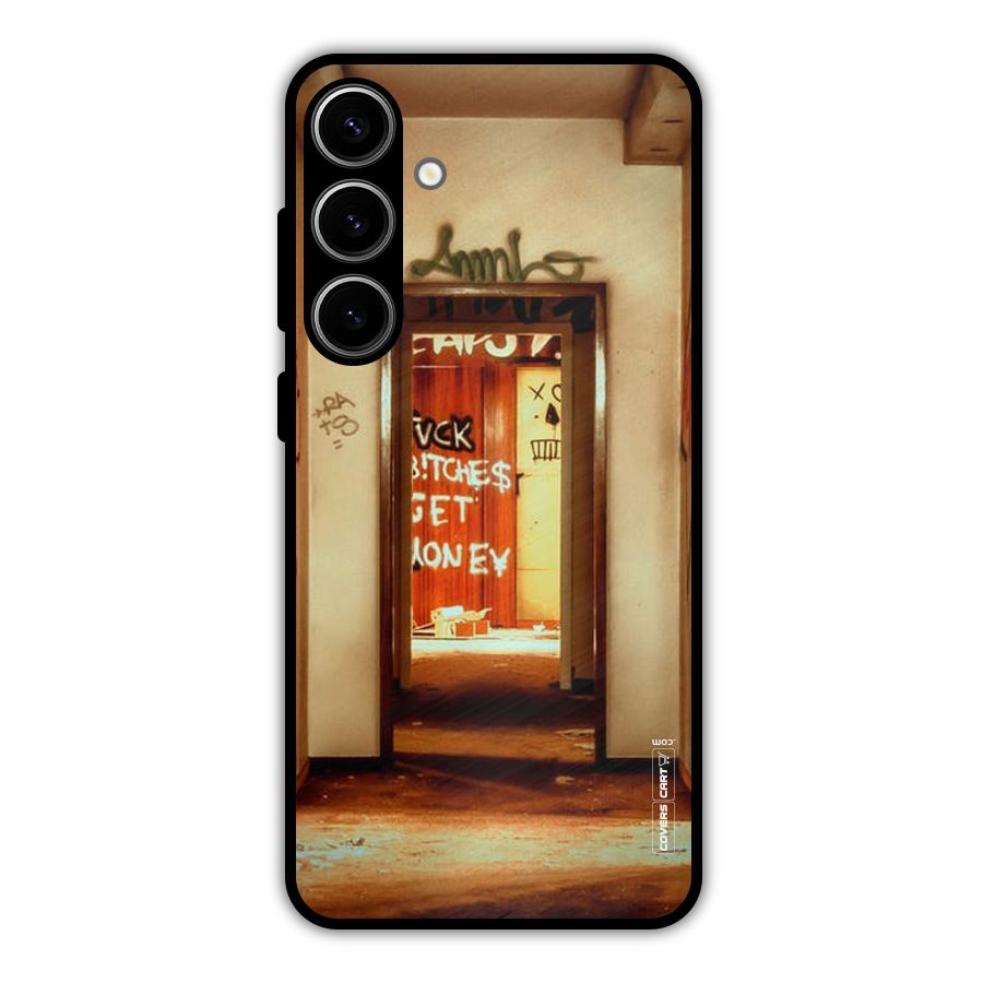 Grafitty Door Metal Back Case for Galaxy S24 Plus