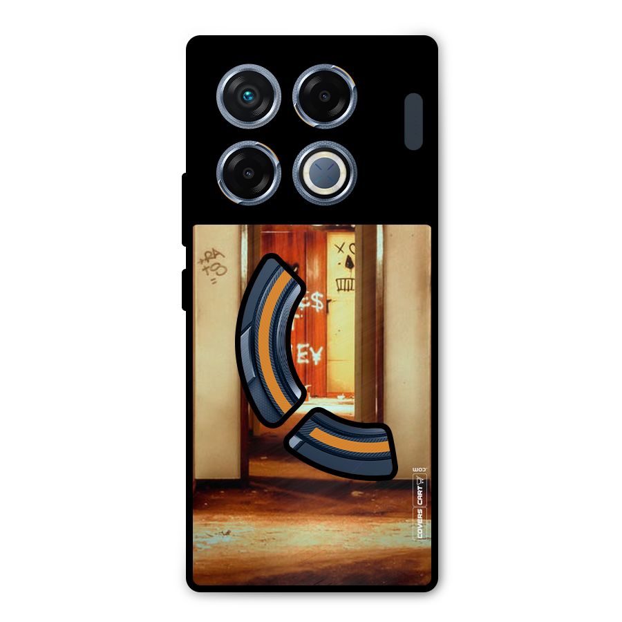 Grafitty Door Metal Back Case for Infinix GT 20 Pro