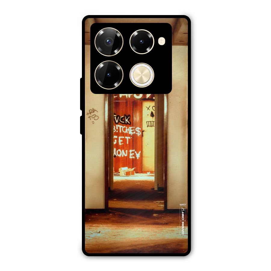 Grafitty Door Metal Back Case for Infinix Note 40 Pro