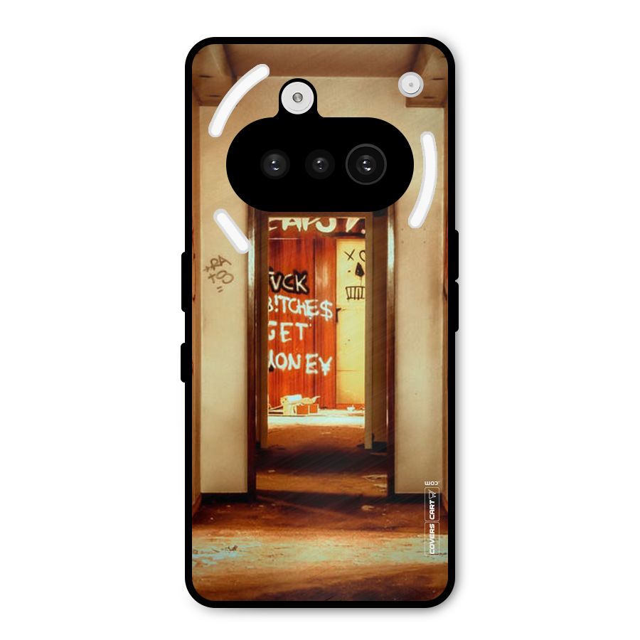 Grafitty Door Metal Back Case for Nothing Phone 3a