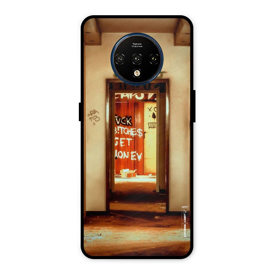 Grafitty Door Metal Back Case for OnePlus 7T